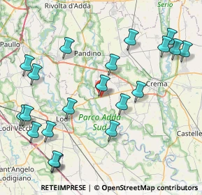 Mappa EX Strada Statale, 26835 Crespiatica LO, Italia (9.6665)