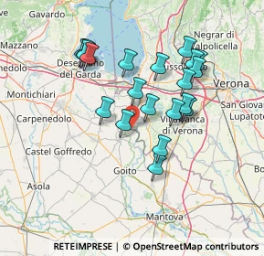 Mappa Via Napoleonica, 37067 Valeggio sul Mincio VR, Italia (12.9075)