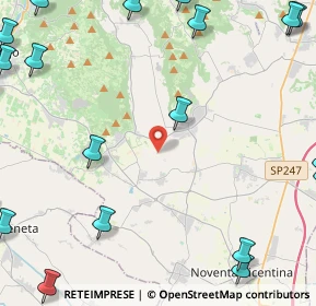 Mappa Via Cree Storte, 36040 Orgiano VI, Italia (7.3945)