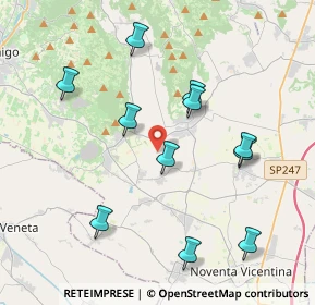 Mappa Via Cree Storte, 36040 Orgiano VI, Italia (4.01182)