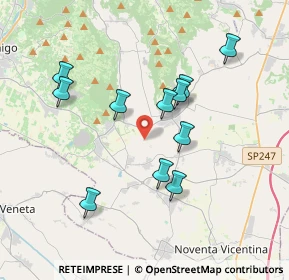 Mappa Via Cree Storte, 36040 Orgiano VI, Italia (3.45091)