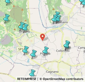 Mappa Via Cree Storte, 36040 Orgiano VI, Italia (2.86313)