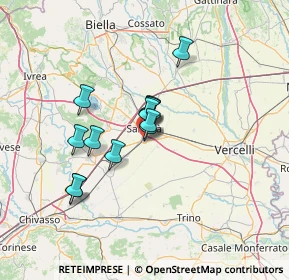 Mappa Via Roma, 13049 Tronzano Vercellese VC, Italia (9.50846)