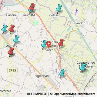Mappa Via Martin Luther King, 35020 Sant'Angelo di Piove di Sacco PD, Italia (3.05231)