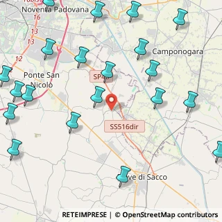Mappa Via Martin Luther King, 35020 Sant'Angelo di Piove di Sacco PD, Italia (6.0495)