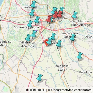 Mappa Via Celestino Tomelleri, 37068 Forette VR, Italia (9.3085)