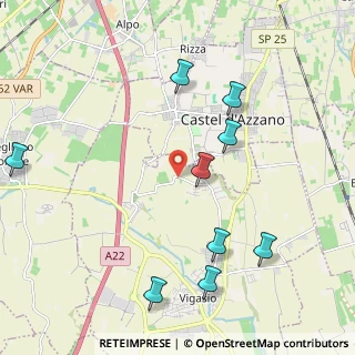 Mappa Via Celestino Tomelleri, 37068 Forette VR, Italia (2.82455)