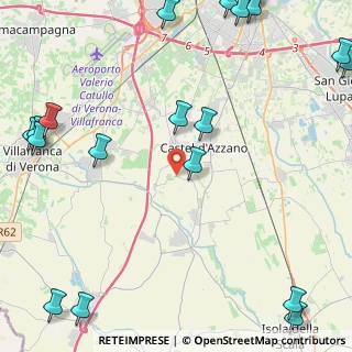 Mappa Via Celestino Tomelleri, 37068 Forette VR, Italia (7.0475)