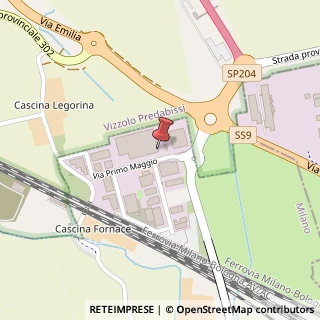 Mappa Via I Maggio, 6, 20070 Cerro al Lambro, Milano (Lombardia)