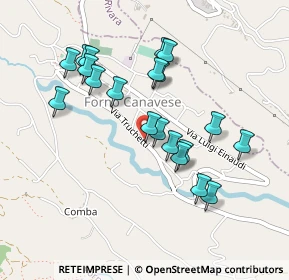 Mappa Fermata 14341 - Forno, 10084 Forno Canavese TO, Italia (0.4345)