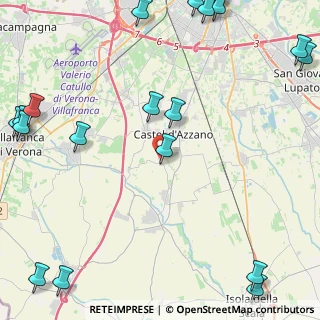 Mappa Via Forette, 37068 Forette VR, Italia (7.0735)
