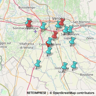 Mappa Via Forette, 37068 Forette VR, Italia (7.39)