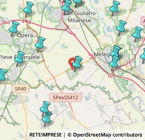 Mappa Via Lombardia, 20080 Carpiano MI, Italia (6.0755)