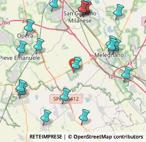 Mappa Via Lombardia, 20080 Carpiano MI, Italia (5.32263)