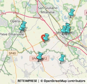 Mappa Via Lombardia, 20080 Carpiano MI, Italia (3.99364)