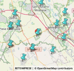 Mappa Via Lombardia, 20080 Carpiano MI, Italia (5.20313)