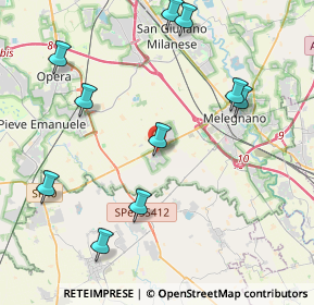 Mappa Via Lombardia, 20080 Carpiano MI, Italia (5.16)