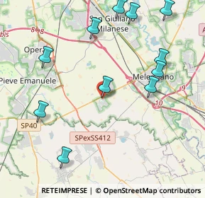 Mappa Via Lombardia, 20080 Carpiano MI, Italia (4.81909)