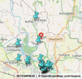 Mappa Cascina Portadore Alto, 26900 Lodi LO, Italia (2.814)