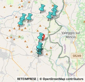 Mappa Str. dei Colli Nord, 46049 Volta Mantovana MN, Italia (3.62417)