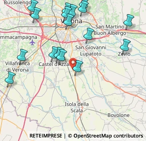 Mappa 37060 Buttapietra VR, Italia (9.62059)
