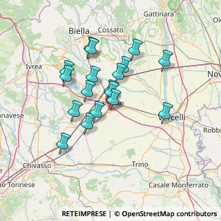 Mappa Via Genova, 13049 Tronzano Vercellese VC, Italia (11.93667)