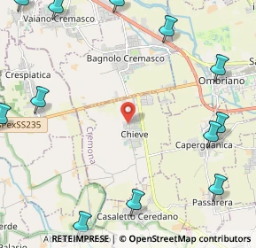 Mappa 26010 Chieve CR, Italia (3.3075)