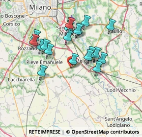 Mappa Via Piemonte, 20080 Carpiano MI, Italia (6.57316)