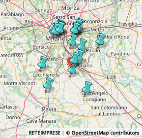 Mappa Via Piemonte, 20080 Carpiano MI, Italia (12.202)