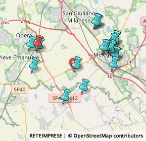 Mappa Via Piemonte, 20080 Carpiano MI, Italia (4.115)