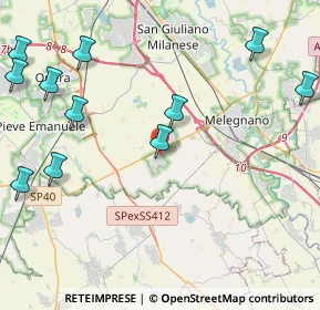 Mappa Via Piemonte, 20080 Carpiano MI, Italia (5.48)