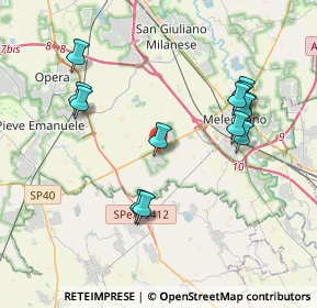 Mappa Via Piemonte, 20080 Carpiano MI, Italia (3.88615)