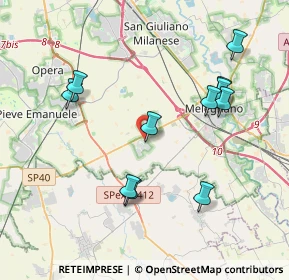 Mappa Via Piemonte, 20080 Carpiano MI, Italia (3.97091)