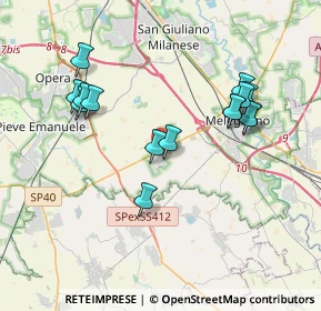 Mappa Via Piemonte, 20080 Carpiano MI, Italia (3.678)