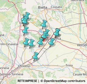 Mappa Località Strabianzé, 13040 Borgo d'Ale VC, Italia (11.532)