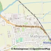 Hartă Madignano