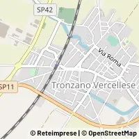 Kaart Tronzano Vercellese