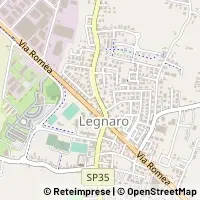 Kaart Legnaro
