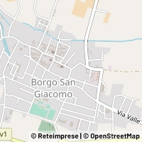 지도 Borgo San Giacomo