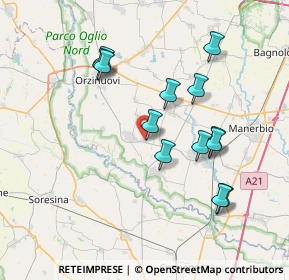 Mappa Via 8 Marzo, 25022 Borgo San Giacomo BS, Italia (7.10462)