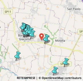 Mappa Via 8 Marzo, 25022 Borgo San Giacomo BS, Italia (1.7115)