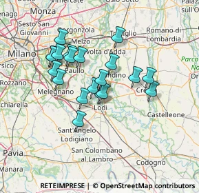 Mappa Cascina Casamicciola, 26900 Lodi LO, Italia (11.685)