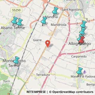 Mappa Viale Leonino da Zara, 35020 Albignasego PD, Italia (3.10727)
