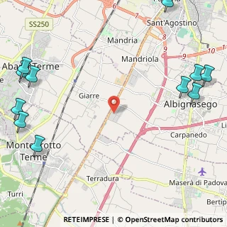 Mappa Viale Leonino da Zara, 35020 Albignasego PD, Italia (3.47545)