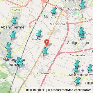 Mappa Viale Leonino da Zara, 35020 Albignasego PD, Italia (3.315)