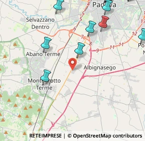 Mappa Viale Leonino da Zara, 35020 Albignasego PD, Italia (7.063)