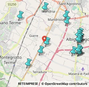 Mappa Viale Leonino da Zara, 35020 Albignasego PD, Italia (2.663)