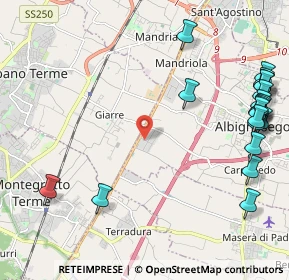 Mappa Viale Leonino da Zara, 35020 Albignasego PD, Italia (2.9355)