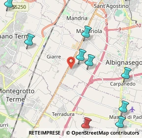 Mappa Viale Leonino da Zara, 35020 Albignasego PD, Italia (3.12909)