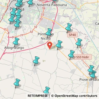 Mappa Via Francesco Petrarca, 35020 Polverara PD, Italia (6.662)